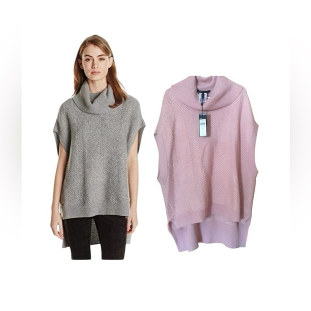 BCBMAXAZRIA ELINOR TEXTURED OVERSIZED BOXY TUNIC SIZE M color Soft Patel